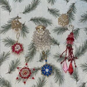 Vintage Beaded Ornaments